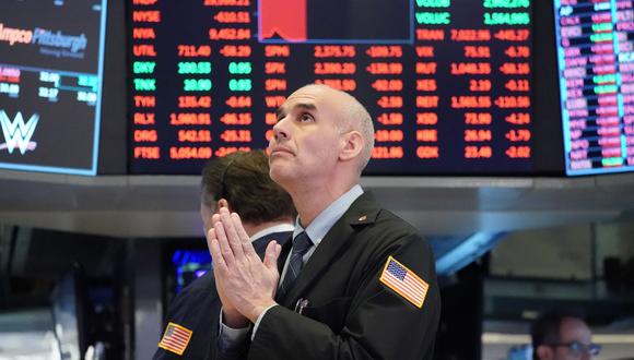 Una caída del S&P 500 al mediodía fue tan pronunciada que la sesión se detuvo unos 15 minutos. (Foto: AFP)