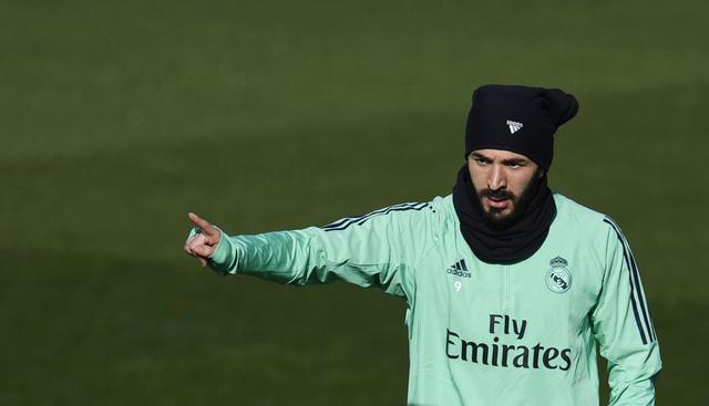 El delantero francés de 32 años Karim Benzema tiene contrato hasta el 30/06/2022. Su valor es de 32 millones de euros. (Foto: AFP)