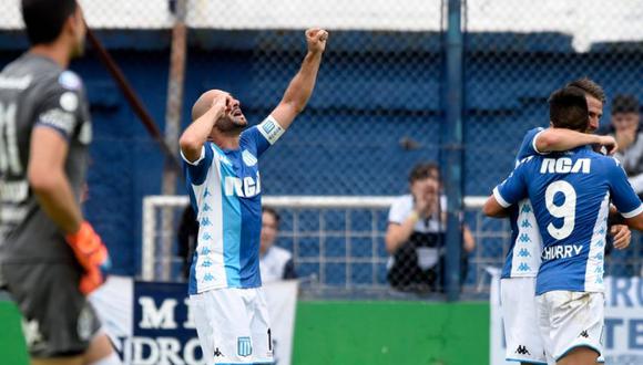 Racing venció 3-0 a Gimnasia por la jornada 12° de la Superliga argentina. El duelo se jugó en el Estadio Juan Carmelo Zerillo (Foto: agencias)