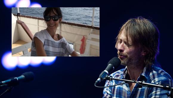Falleció la ex pareja de Thom Yorke, el cantante de Radiohead