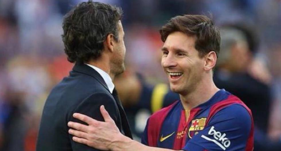 Luis Enrique confesó que Lionel Messi tiene bien merecido haber ganado el Balón de Oro. (Foto: Getty Images)
