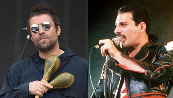 Liam Gallagher genera controversia por arremeter contra el desaparecido Freddie Mercury. (Fotos: Agencias)