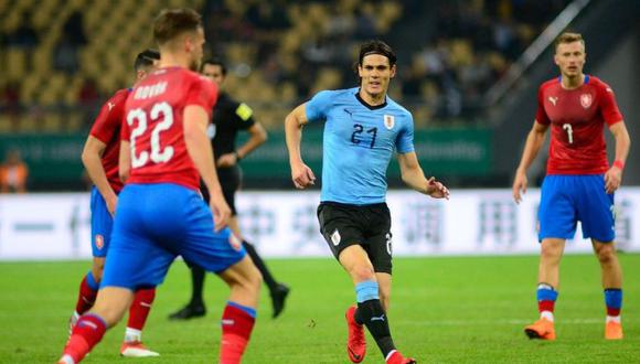 Uruguay vs. República Checa ver EN VIVO ONLINE: 2-0 por la China Cup. (Foto: Twitter Uruguay)
