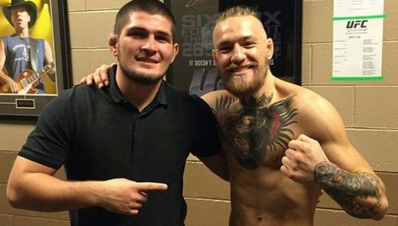 Conor McGregor se despidió de Khabib Nurmagomedov. (Foto: Instagram)