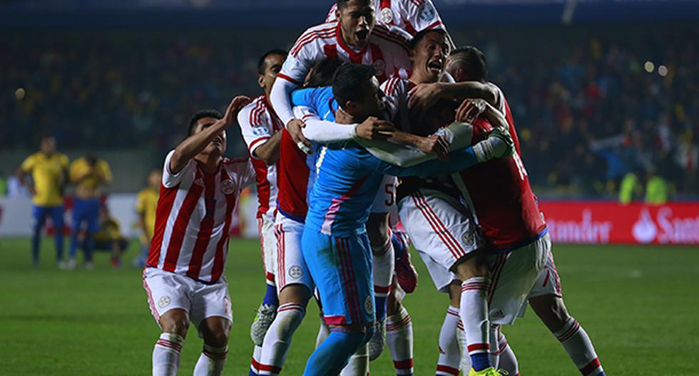 Paraguay se metió entre los cuatro mejores equipo de Sudamérica. (Foto: Gety Images)