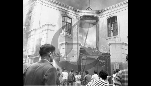 Mercado Central fue devorado por las llamas hace 50 años - 1