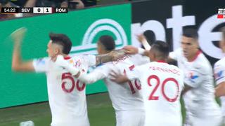Autogol de Mancini: Sevilla empata 1-1 ante Roma por la final de la Europa League | VIDEO