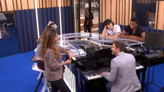 OT: Pablo Alborán visitó a los participantes previo a la final | VIDEO