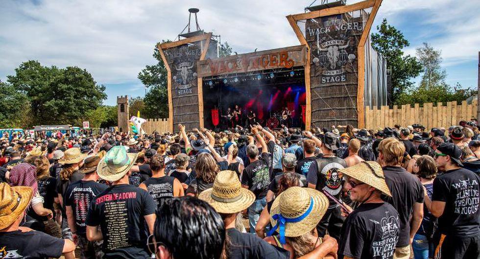 El Wacken Open Air (W:O:A) es el mayor festival mundial de heavy metal y se realiza en el norte de Alemania. (Foto: EFE)