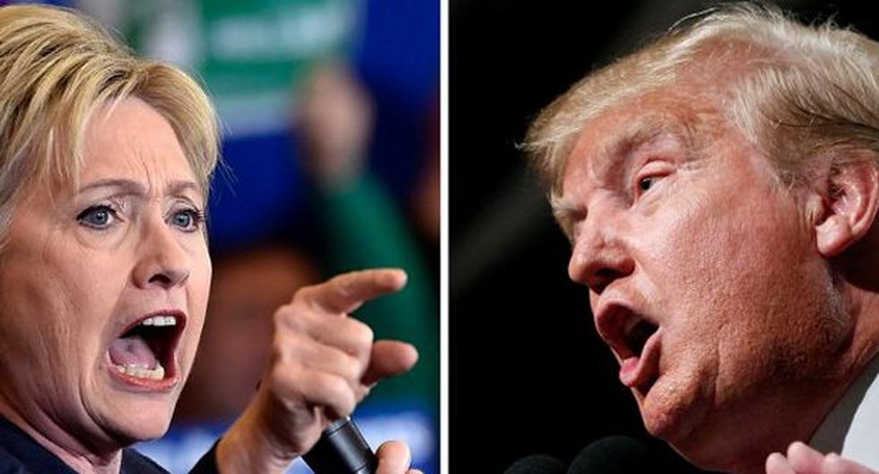 Hillary Clinton y Donald Trump, los candidatos presidenciales de USA. (Foto: ABC News)