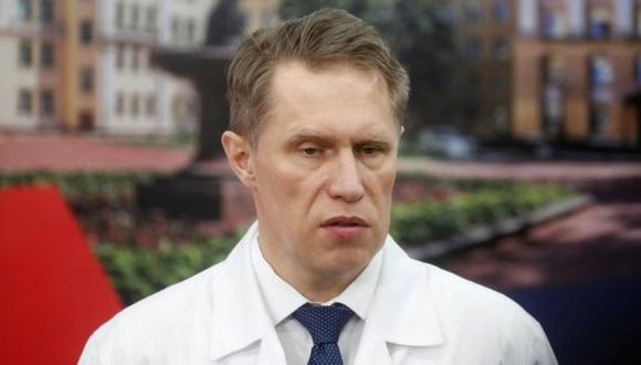 El ministro de Salud de Rusia, Mikhail Murashko, desestimó las preocupaciones por la vacuna Sputnik V. (REUTERS).