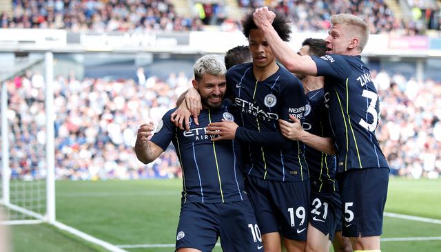 Manchester City vs. Burnley: mejores imágenes del partido. (Foto: AFP)