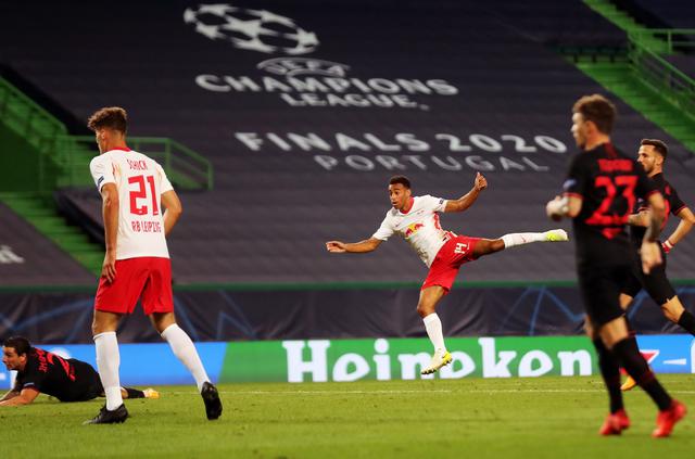 Tyler Adams convirtió el gol de la clasificación para el RB Leipzig | Foto: EFE