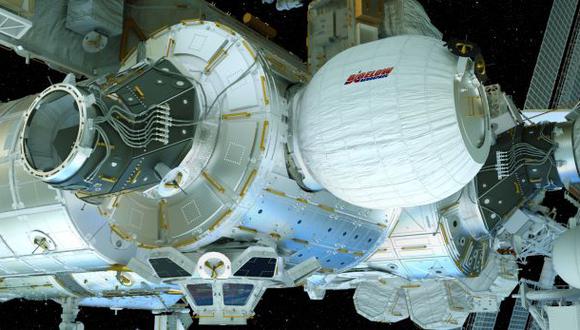Llega a la EEI el primer hábitat inflable para astronautas