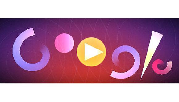 El doodle aparecerá en casi todos el mundo. Para acceder al compositor musical basta con hacer click en el botón de 'play' del logo modificado de Google. (Google)