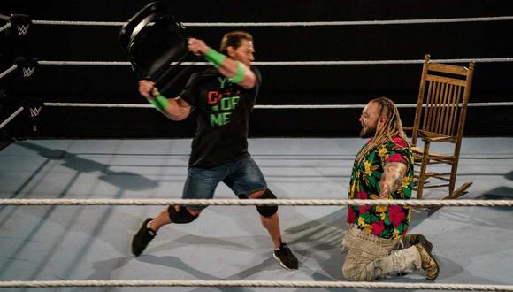 John Cena perdió en el Firefly Fun House Match contra Bray Wyatt. (Foto: WWE)