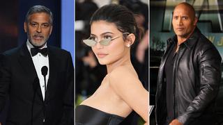Kylie Jenner, George Clooney y las estrellas mejor pagadas, según "Forbes"
