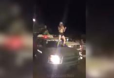YouTube: mujer se puso a bailar ‘Despacito’ sobre vehículo militar