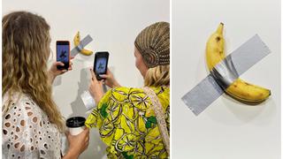 Plátano se vende a US$120.000 en feria de arte