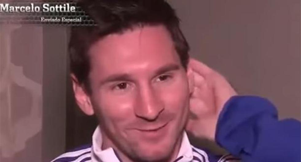 En YouTube salió una entrevista inédita a Lionel Messi, donde habla de la Selección Peruana. Todo fue obra de un youtuber peruano. (Foto: Captura - YouTube)