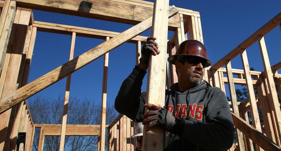 La construcción de viviendas en Estados Unidos creció un 20,2% en abril. (Foto: Getty Images)