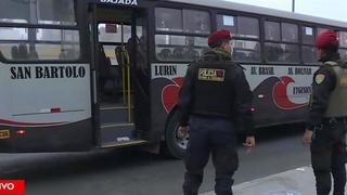 San Juan de Miraflores: tres pasajeros y un policía herido dejó asalto dentro de bus en la carretera Panamericana Sur | VIDEO