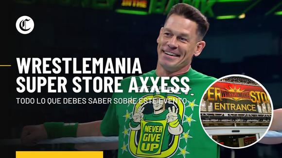 WrestleMania Super-store: todo lo que vende WWE en su fin de semana más importante del año