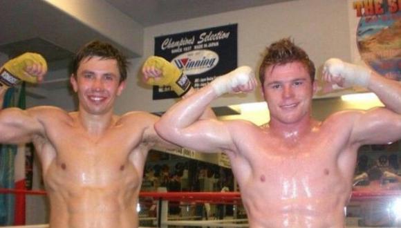 'Canelo' Álvarez vs. Gennady Golovkin y el sparring que sostuvieron hace seis años. (Foto: Agencias)