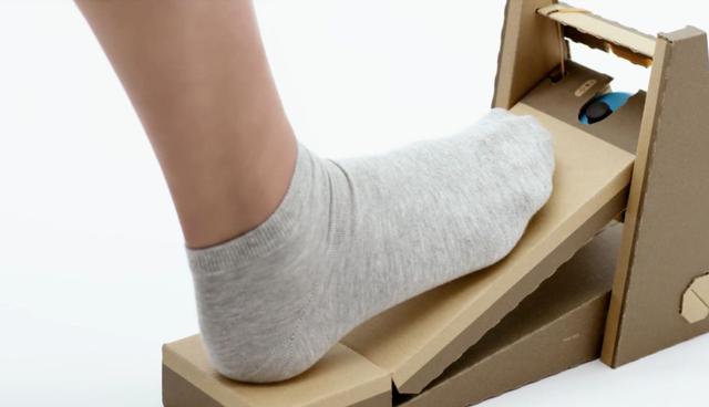 Foto 8 | El pedal del carro virtual. (Foto: Nintendo)