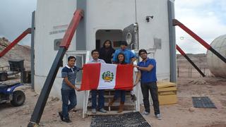 Así trabaja el equipo peruano en su simulación de viaje a Marte