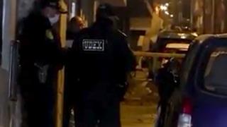 Independencia: explosivo detonó en puerta de peluquería | VIDEO 