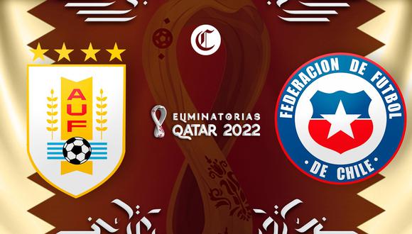 Uruguay vs Chile EN VIVO: partidazo en el inicio de las Eliminatorias Qatar 2022 (Foto: Diseño El Comercio)