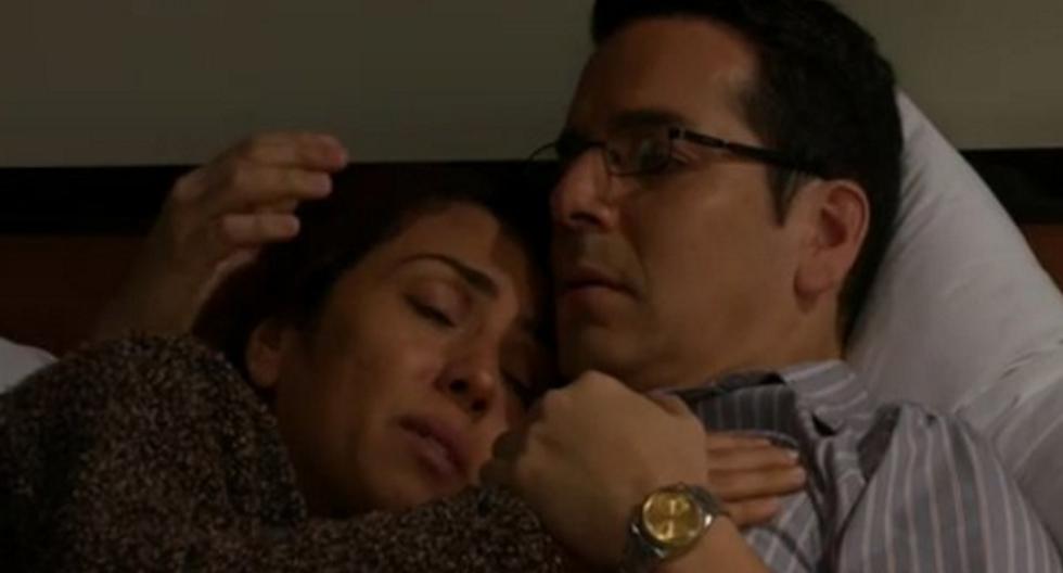 Mujercitas: Thiago descubre a su madre con otro hombre. (Foto: Captura América TV)