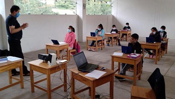 Escolares reciben clases remotas en Lima y Callao hasta hoy debido al paro de transportistas y desmanes en la capital. (Foto: Minedu)