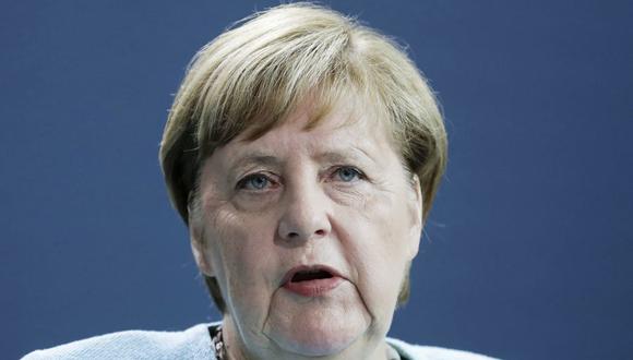 La canciller alemana Angela Merkel exhortó el lunes a las autoridades rusas a llevar ante la justicia a los autores del envenenamiento del opositor Alexei Navalny. (Foto: Michael Sohn / POOL / AFP).
