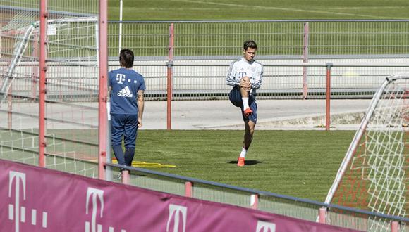 Philippe Coutinho vuelve a los entrenamientos con el Bayern Múnich. (Foto: AFP)