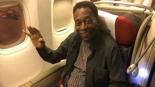 Pelé tranquiliza a sus fans y asegura que se encuentra "mucho mejor"