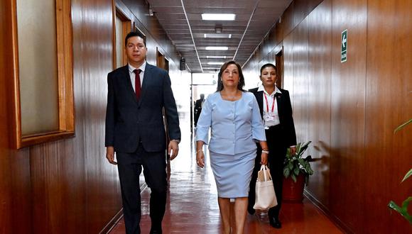 Dina Boluarte asumió la Presidencia en diciembre pasado. En la gestión de Pedro Castillo fue ministra de Desarrollo e Inclusión Social.