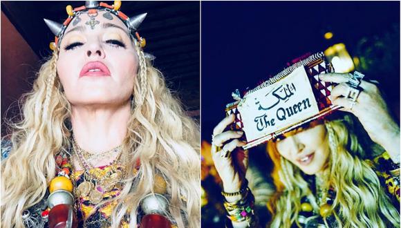 Madonna en Marruecos (Foto: Instagram)