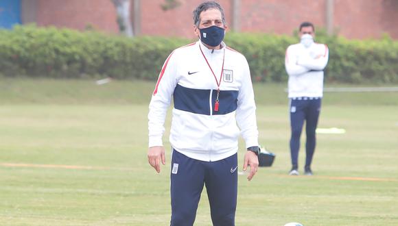 Mario Salas, entrenador de Alianza Lima | Foto: Prensa club Alianza lima