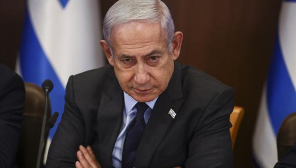 Además, el primer ministro israelí llamó a los habitantes de Gaza a evacuar la franja ante la inminente ofensiva. (Foto de RONEN ZVULUN / POOL / AFP / referencial)