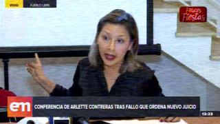 Arlette Contreras rechaza exponerse a un nuevo juicio contra su agresor Adriano Pozo