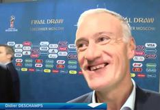 Didier Deschamps, entrenador de Francia, opinó sobre la Selección Peruana