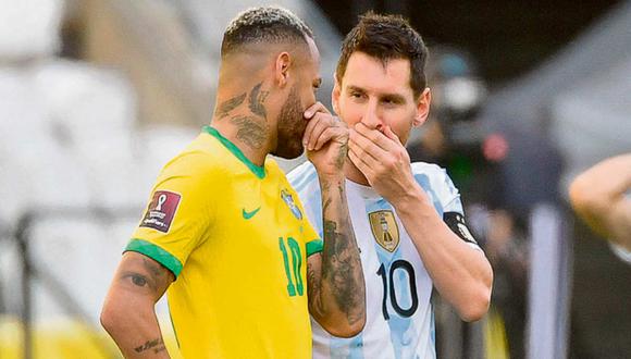 Lionel Messi y Neymar comandan el ataque de este equipo ideal. Foto: AFP.