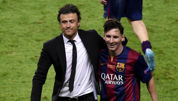 Luis Enrique dirigió al Barcelona hasta 2017. (Foto: AFP)