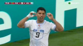 Luis Suárez se perdió el empate: falló frente al arco en el Uruguay vs. Portugal | VIDEO