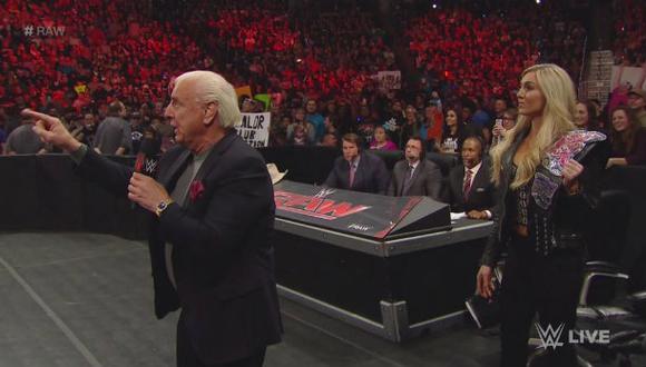 Ric Flair ‘cayó’: Lynch y Charlotte lucharán en Royal Rumble