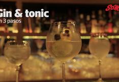 Somos receta: prepara un gin &amp; tonic en solo tres pasos