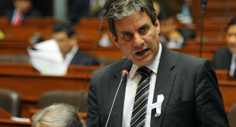 El ministro Daniel Figallo en el ojo de la tormenta. (Foto: Congreso Perú)