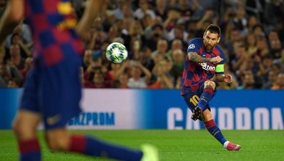 Lionel Messi marcó 16 goles en sus primeros 30 partidos de Champions League. (Foto: AFP)